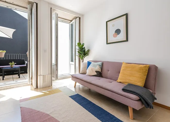 Апартаменты Guestready - Sunny Terrace In Downtown Порту