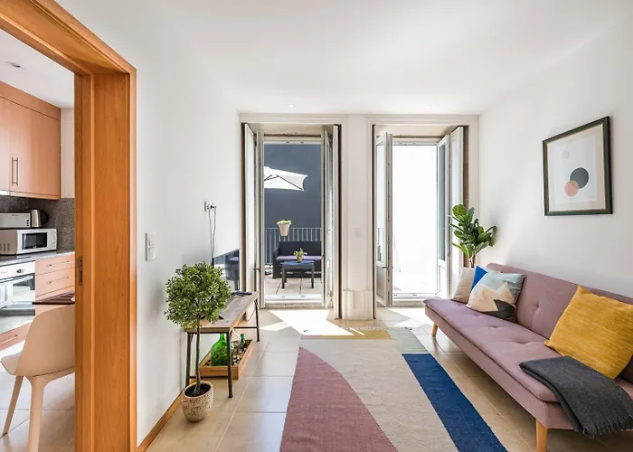 Guestready - Sunny Terrace In Downtown Апартаменты Порту